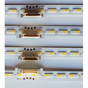 KIT DE LED'S PARA TV SAMSUNG ((4 PIEZAS)) NUMERO DE PARTE BN96-51713A / LM41-01010A / L1-Q7060T_G0_DUM_S19(2)_R1 0_U3G_100_LM41-01010A /  L1-Q7060T_G0_DUM_S19(2)_R1 / 0_U3G_100_LM41-01010A / BN61-17294X001 / E473485 / 51713A / MODELOS QN70Q6D